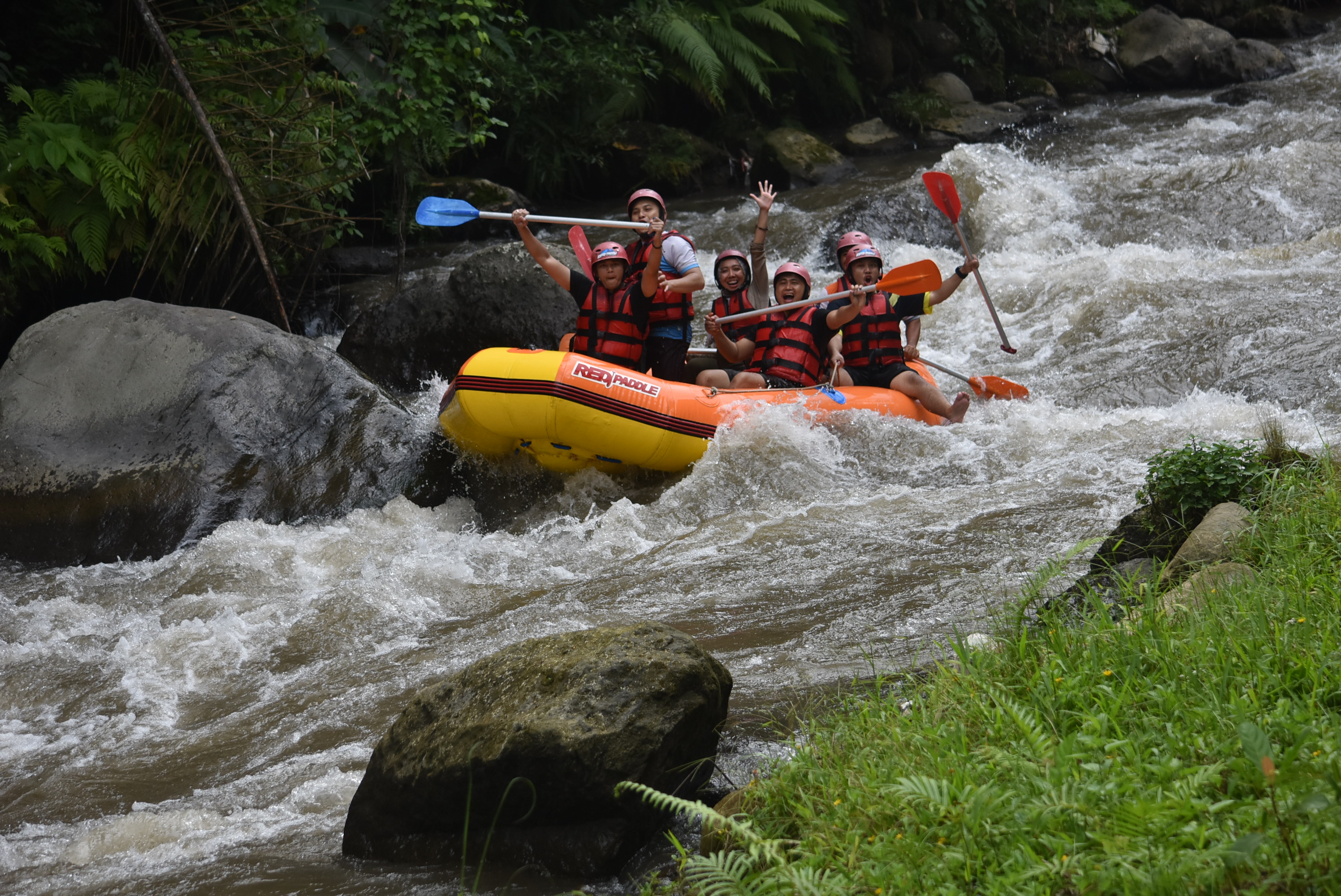 Ayung Rafting Bersama Bali Red Paddle\
