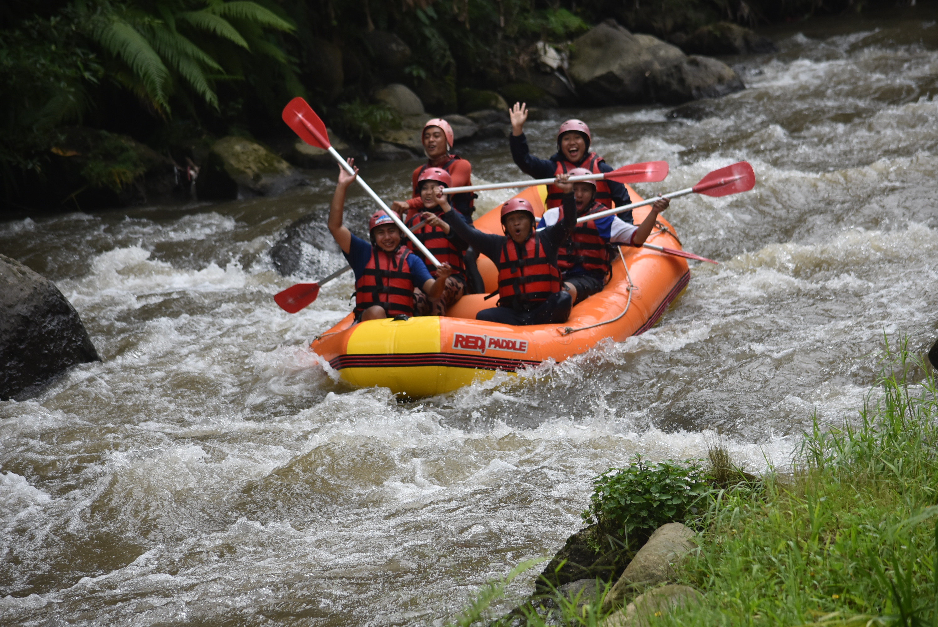 Ayung Rafting Bersama Bali Red Paddle
