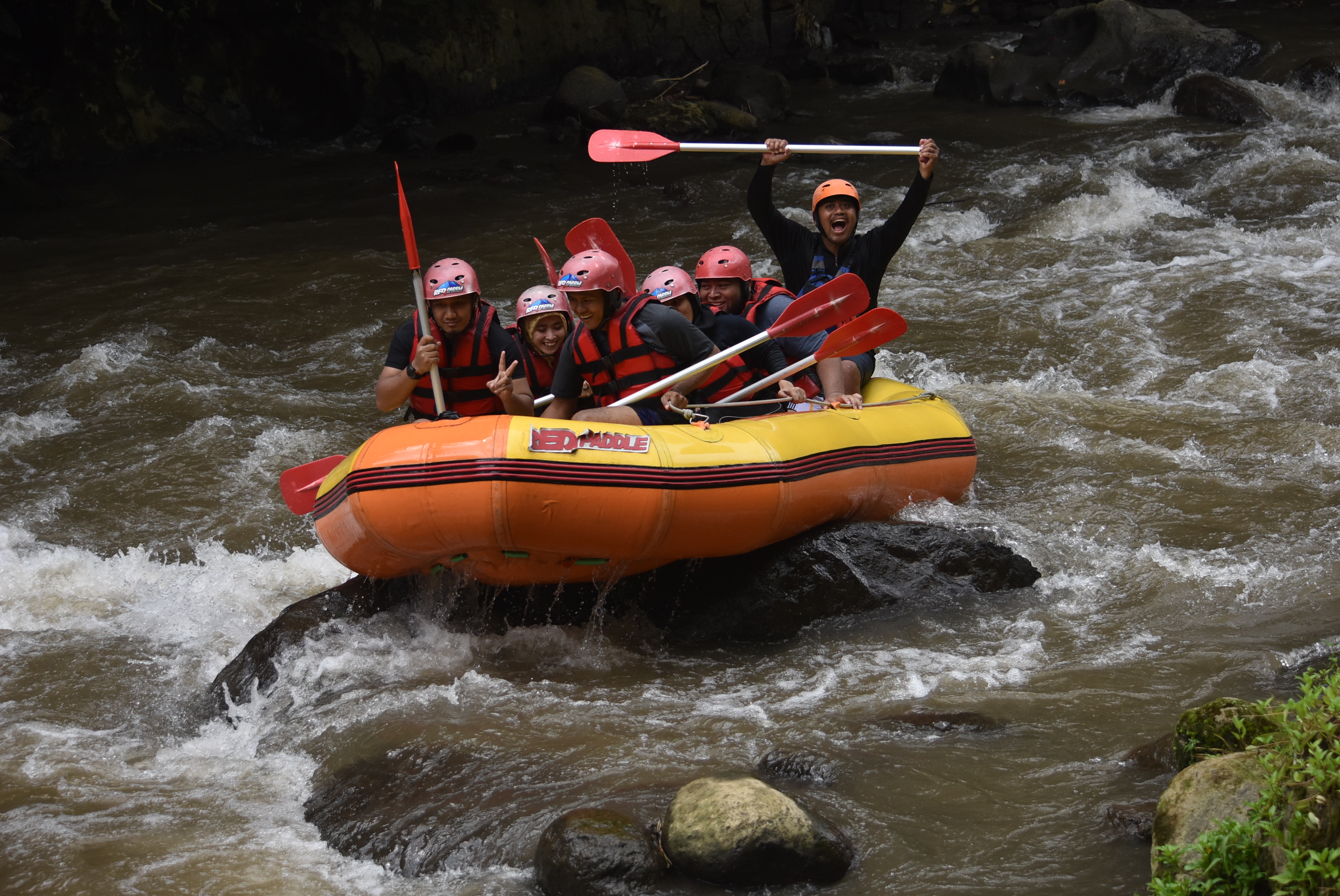 Ayung Rafting Bersama Bali Red Paddle