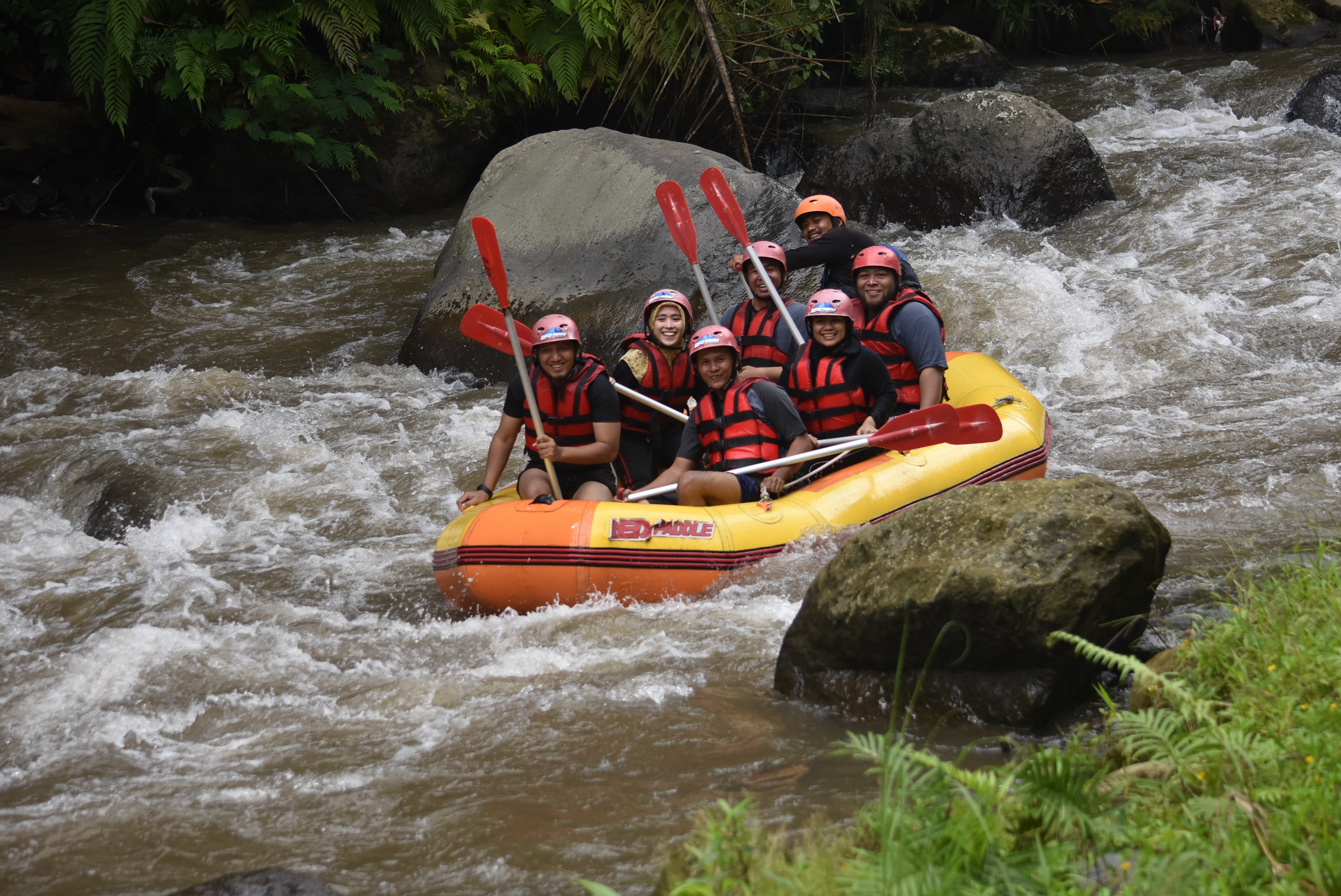 Ayung Rafting Bersama Bali Red Paddle