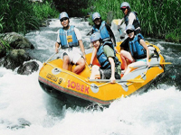 Sobek rafting di telaga waja