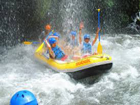 Sobek Rafting di Telaga waja\