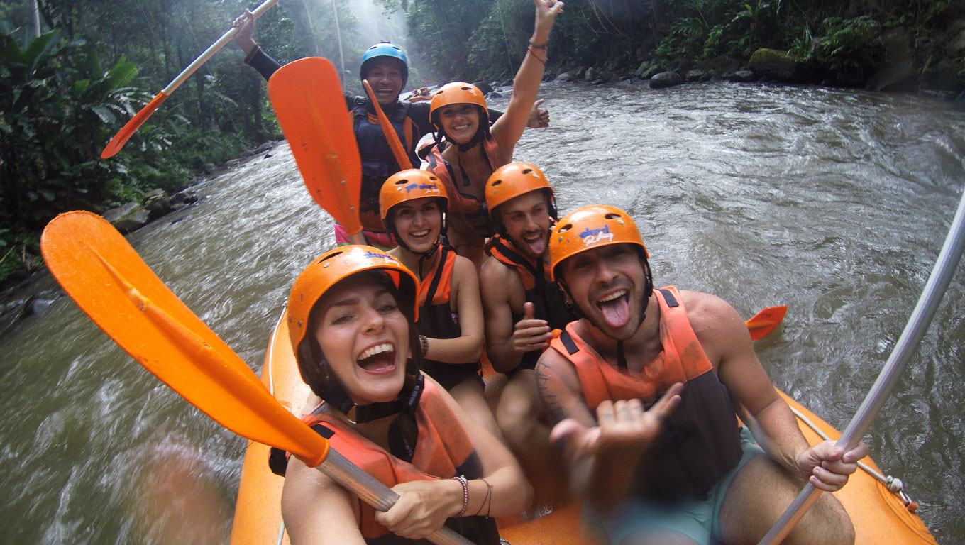 Ayung Rafting Bersama Toekad Rafting\