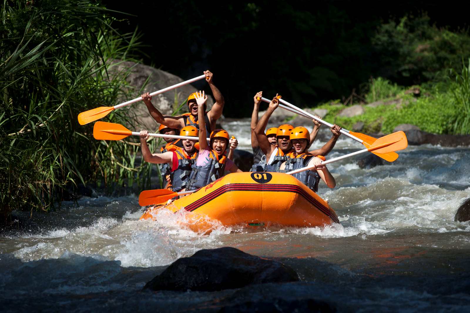 Ayung Rafting Bersama Toekad Rafting