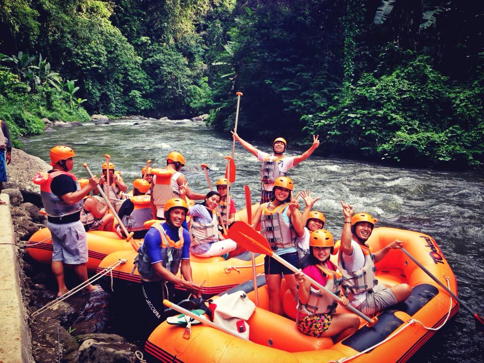 Ayung Rafting Bersama Toekad Rafting